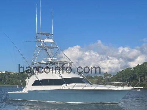 Bertram 54 Convertible ficha tecnica 
